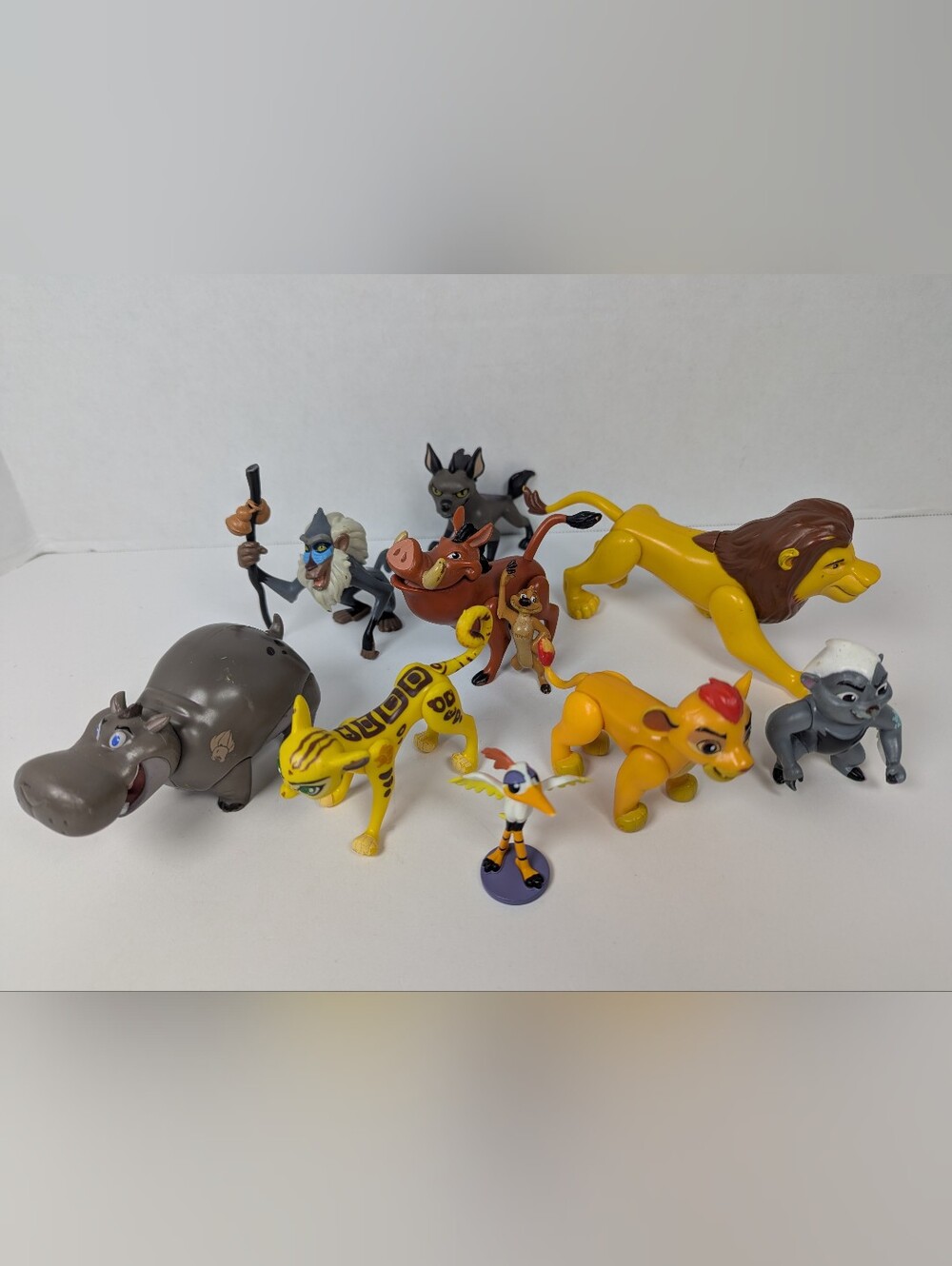 Lion Guard 10 Figures Simba Pumbaa Timon Beshte Kion Fuli Bunga Ono Janja Rafiki